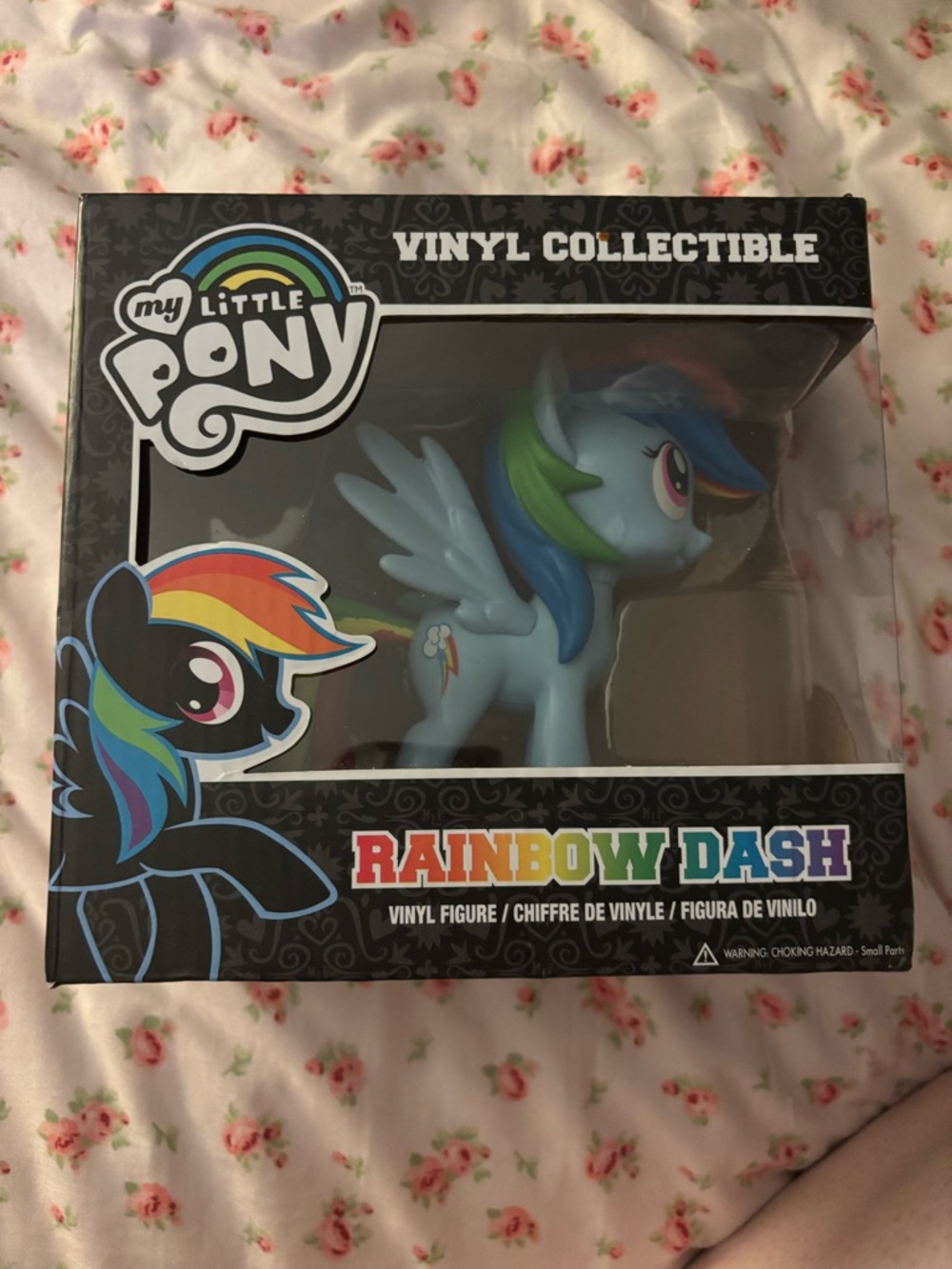 My Little Pony Rainbow Dash Figure - Light Blue with Rainbow Mane